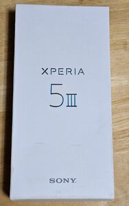 新品 未使用 SONY Xperia 5 III ブラック