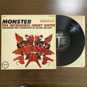 MONSTER THE INCREDIBLE JIMMY SMITH 奥さまは魔女 テーマソングBewithed収録 U.S.盤 Van Gelder刻印 D.G.あり