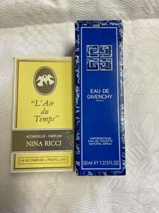 a004 [ translation have ] Givenchy Nina Ricci perfume o-doto crack NINA RICCI GIVENCHY