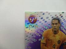 TOPPS 2023 PRISTINE Road to UEFA EURO 2024 BASE No.111 VIRGIL VAN DIJK PURPLE PARALLEL 61/99 特価 フィルジル ファン ダイク_画像3