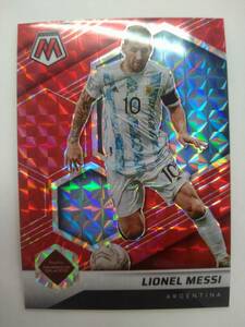 PANINI 2021-22 MOSAIC BASE No.10 LIONEL MESSI RED MOSAIC PRIZM ローダー封入発送 特価即決 FIFA ROAD TO WORLD CUP リオネル メッシ