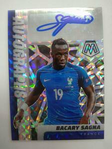 PANINI 2021-22 MOSAIC No.A-BSG BACARY SAGNA AUTOGRAPHS 特価即決 FIFA ROAD TO WORLD CUP バカリ サニャ 直筆サイン AUTO