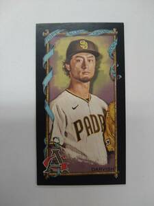 TOPPS 2023 ALLEN&GINTER No.114 YU DARVISH MINI BLACK PARALLEL 特価 ダルビッシュ有