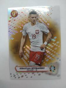 TOPPS 2023 PRISTINE Road to UEFA EURO 2024 BASE No.129 SEBASTIAN SZYMANSKI GOLD PARALLEL 15/50 特価 セバスティアン シマンスキ