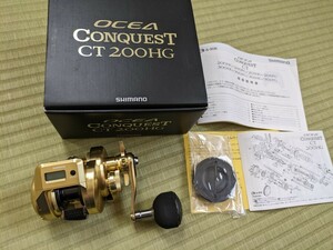 SHIMANO　シマノ　18 オシアコンクエストCT 200HG 中古品　右巻き　タイラバ　ジギング等に