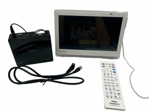 美品 Panasonic パナソニック プライベート ビエラ 防水モデル チューナー リモコン付 2021年 デジタルテレビ UN-E10S UN-10CE10D お風呂