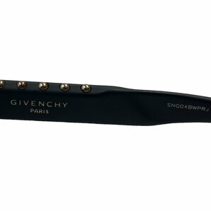極美品 Givenchy ジバンシィ サングラス ブラック メガネ 眼鏡 スタッズサングラス GV 7006/S 807T4 4824 145 本体 ブランド 箱付きの画像8