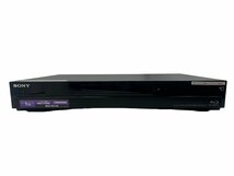 1 スタ ～ SONY ソニー BDZ-RX100 デジタルハイビジョンチューナー内蔵 HDD搭載 ブルーレイディスク DVDレコーダー BD 本体 ジャンク品_画像2