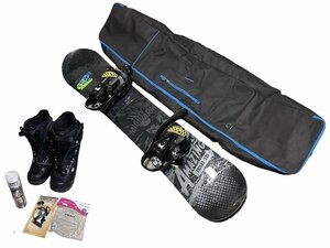 MOVEMENT FIFTY ONE FIFTY ATOMIC スノーボード シューズセット ウィンタースポーツ 27cm 本体 ワックス クイックリーシュ DECK PAD付き