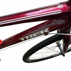 TREK トレック seven.two FX7.2 クロスバイク レッド 自転車 車体 本体 サイクリング 普段使い 通勤 通学 赤色 高品質 店頭引取可の画像10