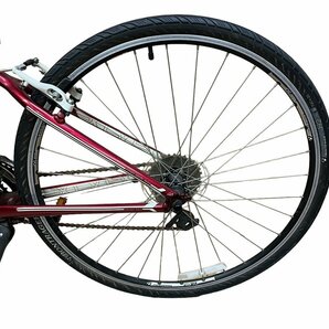 TREK トレック seven.two FX7.2 クロスバイク レッド 自転車 車体 本体 サイクリング 普段使い 通勤 通学 赤色 高品質 店頭引取可の画像3