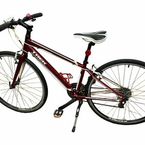 TREK トレック seven.two FX7.2 クロスバイク レッド 自転車 車体 本体 サイクリング 普段使い 通勤 通学 赤色 高品質 店頭引取可の画像1