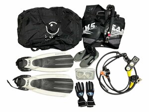 ダイビング軽器材まとめ TUSA BCジャケット SAS LAND MARK5 レギュレーター フィン グローブ ブーツ TUSA シュノーケル ダイビングバッグ