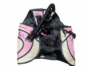 1 старт ~ SAS BC жакет LAND MARK Ⅵ женский розовый S размер дайвинг с аквалангом морской спорт сопутствующие товары тяжелое оборудование корпус женщина 