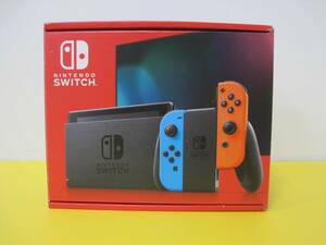 070) used Nintendo Switch neon blue × red Nintendo switch body 