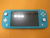 070) 【ジャンク】 Nintendo Switch Lite ターコイズ ニンテンドー スイッチ 本体のみ_画像1