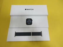179)Apple Watch SE 第2世代 GPS + Cellularモデル MRHC3J/A 44mm ミッドナイトアルミニウムケース/ミッドナイトスポーツループ 45mm_画像1