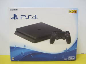 071) used playstation4 ( PlayStation 4) jet black CUH-2200A 500GB