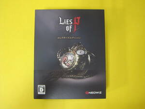 058) 【ジャンク】 PS5ソフト LIES OF P コレクターズエディション