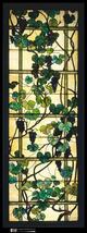 ルイス・C・ティファニー ヴィンテージ ステンドグラス 葡萄の木 メトロポリタン美術館収蔵 縦長型 グレープバインパネル グラスマスターズ_画像10