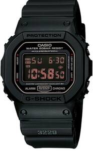 G-SHOCK MAT BLACK RED EYE 海外モデル DW-5600MS-1