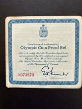 カナダ モントリオール オリンピック 記念プルーフ 銀貨　10ドル２枚 5ドル２枚　銀貨4枚セット④_画像4