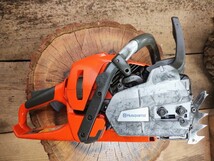 ハスクバーナ 560XPG-JP 実働品 ベアリング新品交換済 新品バー/ソーチェン/カバー付 Husqvarnaプロ用チェンソー60cc (検索 550XP 550XPG)_画像3