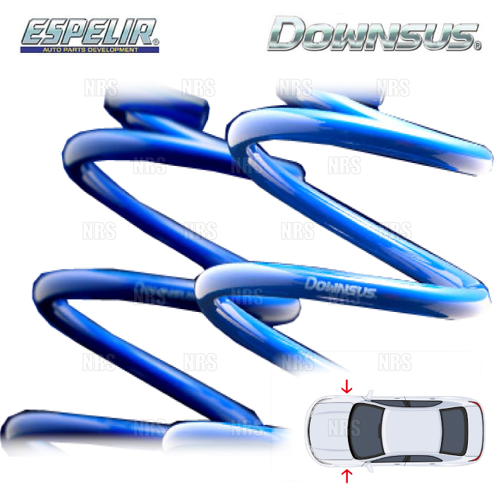 ESPELIR エスペリア ダウンサス (フロント) スクラム ワゴン DG64W K6A H17/9~H27/3 4WD車 (ESM-2161F