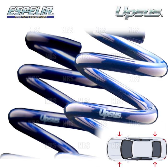 ESPELIR エスペリア UPSUS アップサス (前後セット) ROOX (ルークス ハイブリッド) B48A BR06 R2/3~ 4WD車 (ESN-6397