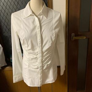 ALPHA CUBIC white long sleeve shirt 9 number 