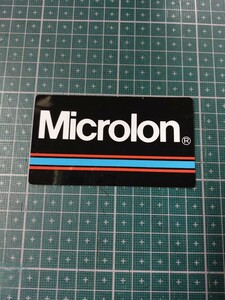 Microlon マイクロロン　ステッカー