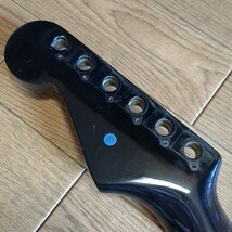 85年〜86年製 Fender JapanBOXER Series ST-556 Aシリアル ネック フェンダー ジャパン 黒 ブラック ミディアムスケール ストラト_画像9