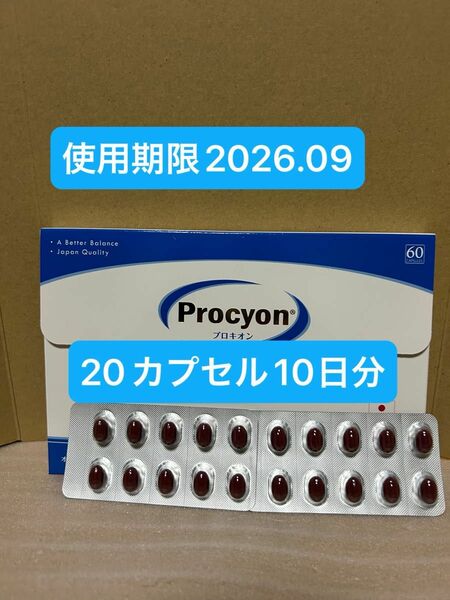 京福堂　プロキオン　Procyon 20カプセル　10日分