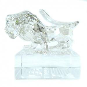  не использовался товар ^SWAROVSKI Swarovski Chinese Zodiac crystal . главный тигр . Tiger figyu Lynn украшение интерьер коробка * с футляром 