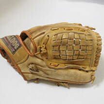 SEIKI　野球　グローブ　軟式　baseball glove BULLDOG PL-3800　ALABAMA　本革　グラブ　現状品　管理番号490-9_画像8