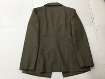 0022-513D 新品【HINUCK】オフィスウェア ジャケット サイズ 15号/茶系/ハイナック/事務服/OL/受付/制服/ブレザー/大きめサイズ_画像2