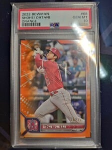 大谷翔平 カード Topps 2022 bowman PSA10 GEM MINT 25シリ エンゼルス