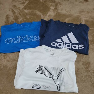 ブランドTシャツ3枚セット 150PUMA adidas