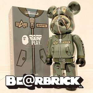  Bearbrick BE@RBRICK 400% 28cm Ape Bay b Pilot 