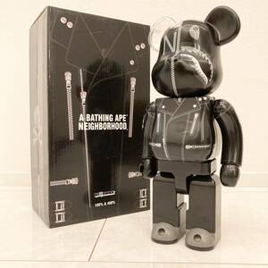 ベアブリック BE@RBRICK 400% 28cm エイプ ネイバーフッド 