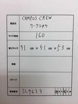 CAMPUS CREW キャンパスクルー メンズ オールド レトロ アメカジ ストリート 古着 白ステッチ 長袖ワークシャツ 黒 サイズ160_画像5