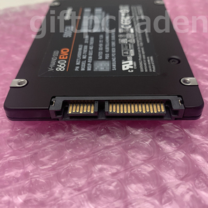 samsung MZ-76E500B/IT 17504時間 11twb sata ssd 2.5 箱有 保証なし 送料込 中古の画像5