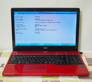 ♪♪ジャンク 部品取り Fujitsu　FMV-LIFEBOOK AH53/U　Core i7-4722HQ搭載 BIOS可 ♪♪