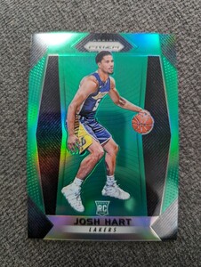 Josh Hart RC Green Prizm Panini