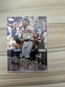 2022 Topps Series 1 Baseball Atlanta Braves Ronald Acuna Jr. 2021’s Greatest Hits 