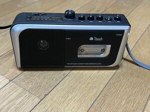 TOUCH EC-RC101ラジオ カセットテープ ラジカセ AM FM 美品　動作品