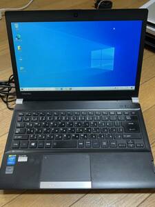 TOSHIBA dunabook R73/PD Core i7-4710MQ HDD 1TB 液晶1920x1080 アダプタ付き　動作品