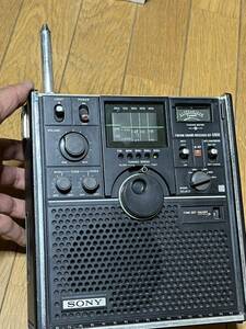 ソニー　スカイセンサー　ラジオ　SONY ICF-5800 FM/MW のみ確認済み　
