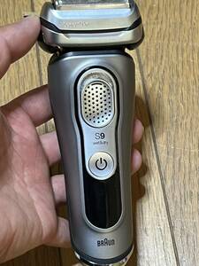 BRAUN Brown electric shaver 9 series series 9 pro adaptor attaching operation goods year made 2020 beautiful 