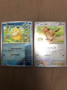 ポケモンカード　マスターボールミラー　イーブイ　コダック　本日限定